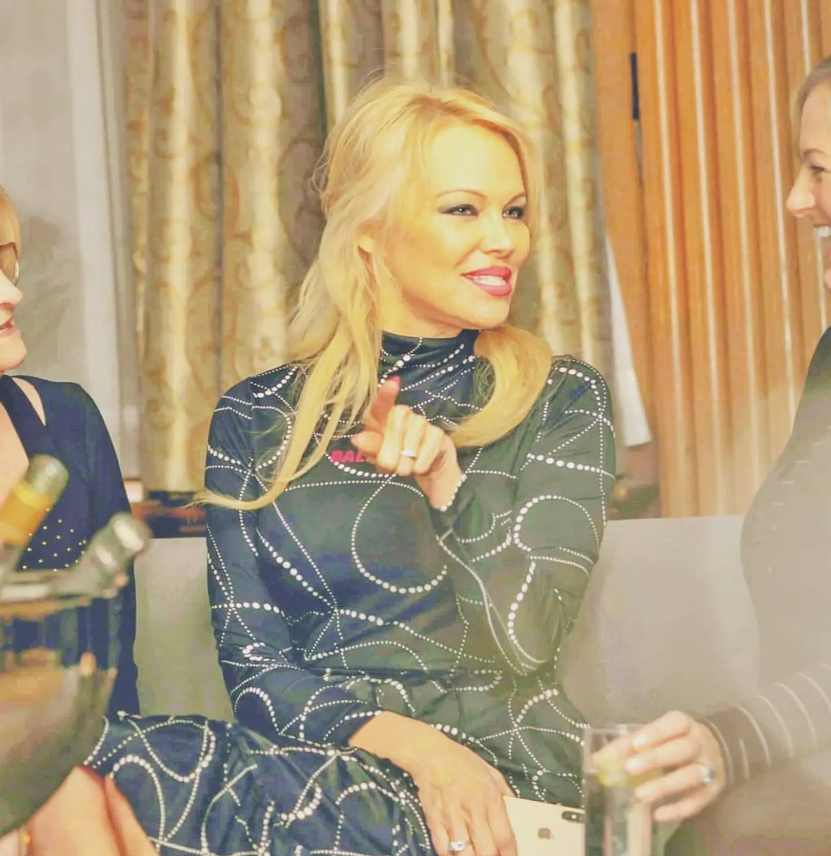 Talent at a private dinner event